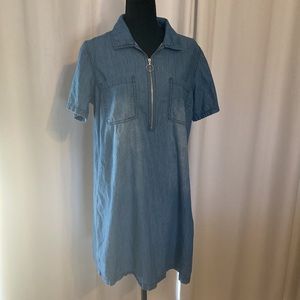 Jean dress large